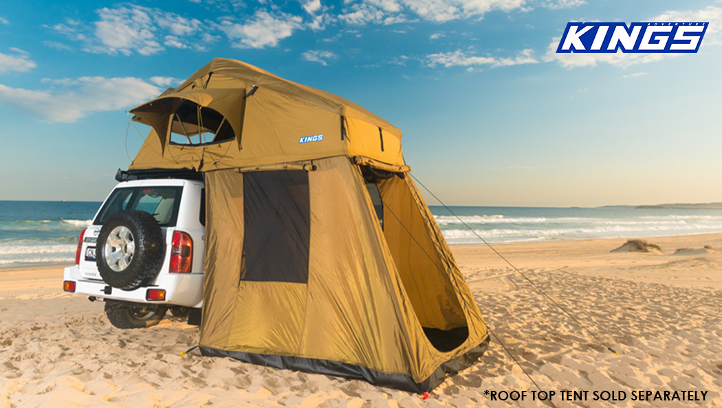 Adventure Kings Tourer Roof Top Tent 4 Person Annex ONLY fully